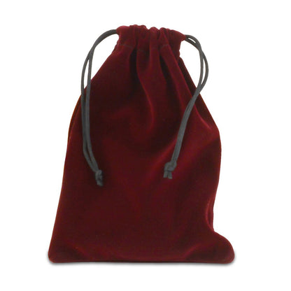Gleaming Wine Red Brass Urn
